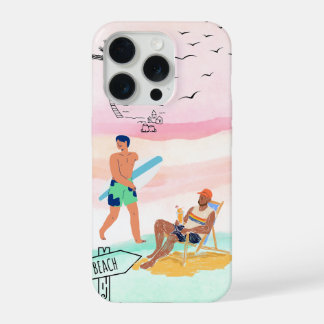 Aqua Escape Phone Hoesje iPhone 15 Pro Case