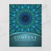 Aqua Explosie Briefkaart (Voorkant)