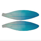 Aqua Fade Dot Grid Abstract Basketball Print Basketbal (Panelen)