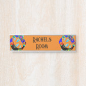 Aqua Fish Eastern Design Deurbord Deurbordje (Voorkant)