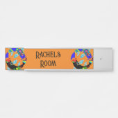 Aqua Fish Eastern Design Deurbord Deurbordje (Voorkant)