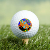 Aqua Fish Eastern Design golfbal Golfballen (Insitu Shirt)