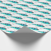 aqua fish lures cadeaupapier (Hoek)