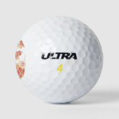 Aqua fleur golfballen (Logo)