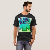 Aqua Flight Medical ster van het leven T-shirt (Voorkant volledig)