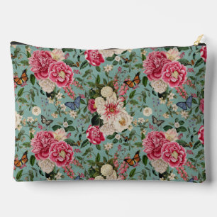 Aqua Floral Etui