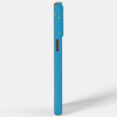 Aqua Floral Feathers Dream Catcher Case-Mate iPhone Case (Achterkant / Rechts)