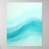 Aqua Flow Poster (Voorkant)