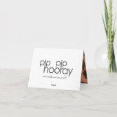  Aqua Flowers Dank u Wenskaart Bedankkaart (Achterkant)