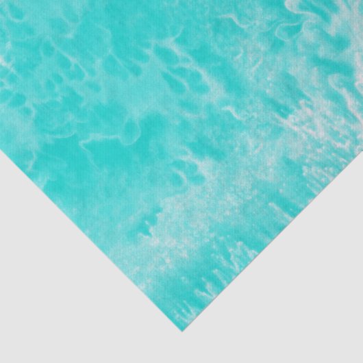 "Aqua Foam" Abstract Tissuepapier (Detail)