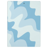 Aqua Focus Blue Tones Klembord (Achterkant)