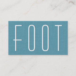 Aqua FOOT REFLEXOLOGIE Eenvoudige stijl V63D Visitekaartje