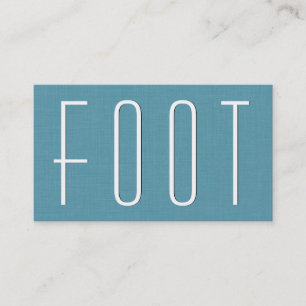 Aqua FOOT REFLEXOLOGIE Eenvoudige stijl V63D Visitekaartje