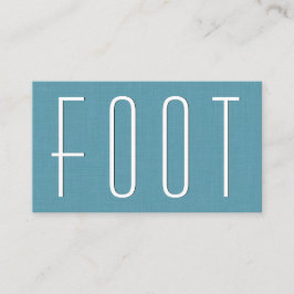 Aqua FOOT REFLEXOLOGIE Eenvoudige stijl V63D Visitekaartje