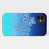 Aqua Fractal Case-Mate iPhone Case (Achterkant (horizontaal))