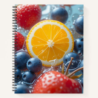 Aqua Fruit Medley Notitieboek
