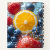 Aqua Fruit Medley Notitieboek (Achterkant)