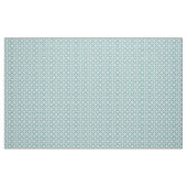 Aqua Geometric Circles Pattern Shippo Stof (Fat Quarter)