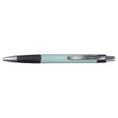 Aqua gepersonaliseerd naamscript pen (Achterkant)