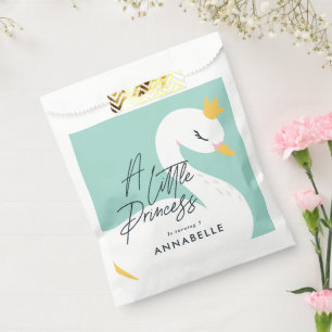 Aqua girly-elegant fotofeestje bedankzakje