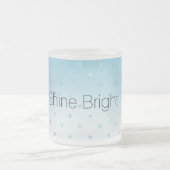 Aqua Glam Stippen Ombre            Matglas Koffiemok (Center)