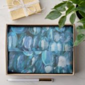 Aqua Glass Stones Tissuepapier (Geschenk)