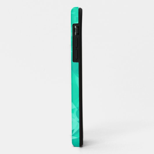 Aqua glazen textuur Case-Mate iPhone case (Achterkant/links)