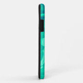 Aqua glazen textuur Case-Mate iPhone case (Achterkant/rechts)