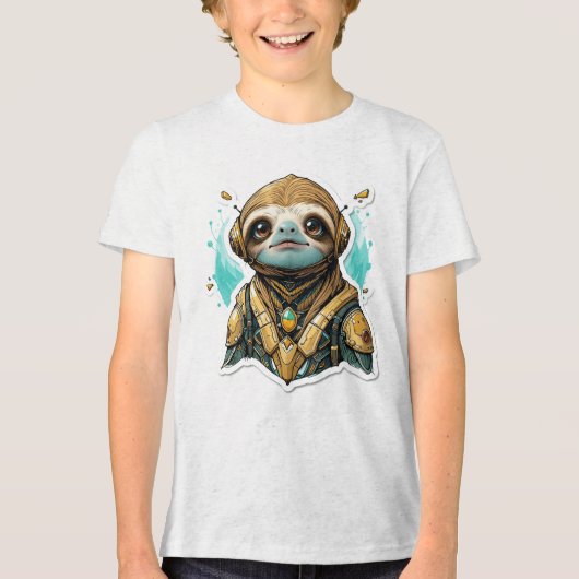 Aqua Gleams, Cool Streams T-shirt (Voorkant)