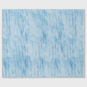 Aqua Glitter Abstract Cadeaupapier (Vlak)