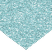 Aqua Glitter Glam Sparkle Tafelkleed (Gekanteld)