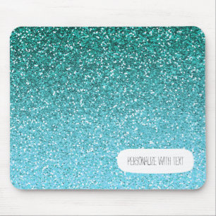 Aqua Glitter Ombre Muismat