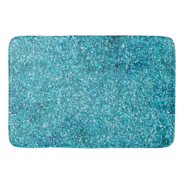 Aqua Glitz Glitter Sparkle Badmat