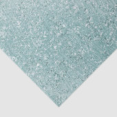 Aqua Glitzy Ombre Tissuepapier (Detail)
