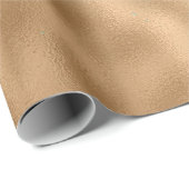 Aqua Gold Glitter Glitter Cadeaupapier (Rol Hoek)