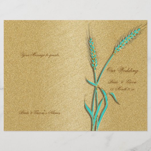 Aqua Gold-trouwprogramma tarwe (Achterkant)