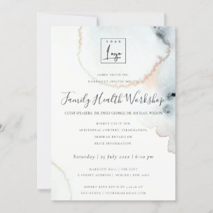 AQUA GOLD WATERCOLOR KWASTSTREEP WORKSHOP EVENEMEN KAART