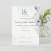 AQUA GOLD WATERVERF BRUSH STROKE WORKSHOP EVAL KAART (Staand voorkant)