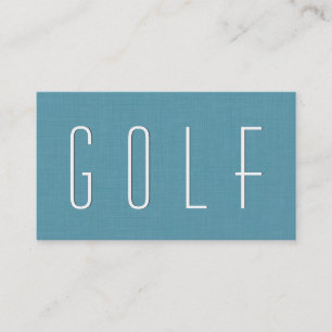 Aqua GOLF THEME Simple Style V70 Visitekaartje