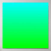 Aqua Gradiënt Print (Voorkant)