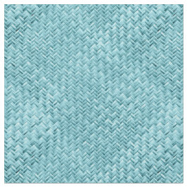 Aqua Grafisch Geometrische vereffeningspatroon voo Stof