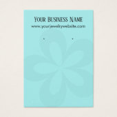 Aqua Grafische Vloer 1 Vertonende Kaarten van de H Visitekaartje (Voorkant)