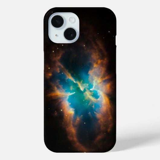 Aqua Green Celestial Splendid Nebula Foto Case-Mate iPhone Case (Achterkant)