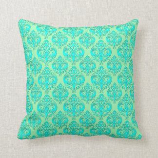 Aqua Green Dammaskerpillow Kussen