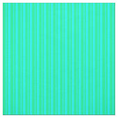 Aqua & Green Lines Stof (Swatch)