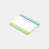 Aqua Green Ocean | Foto van Turks- en Caicoseiland Post-it® Notes (Schuin)