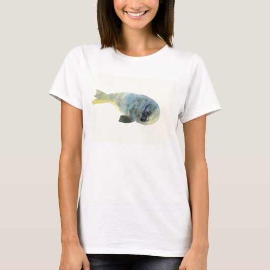 Aqua Green T-shirt (Voorkant)