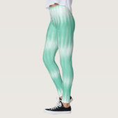 Aqua Green Tie Dye Leggings (Links)