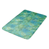 Aqua Green Tropical Hawaii laat Waterverf achter Badmat (Gekanteld)