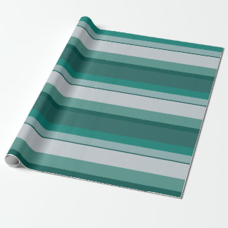 Aqua-groen verpakkingspapier voor strippen cadeaupapier